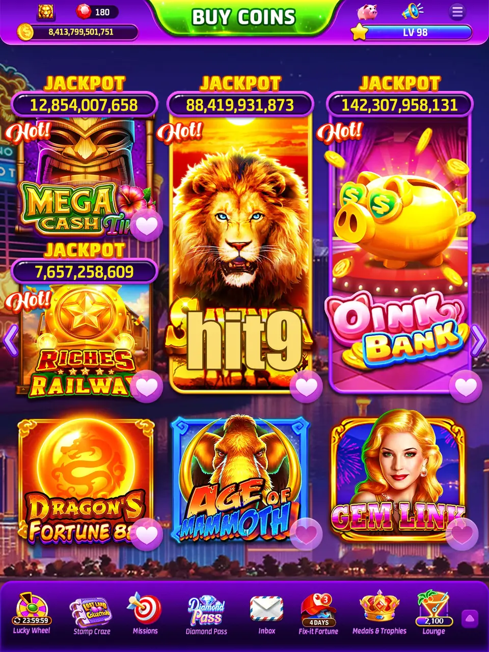 hit9 Tangkapan Layar